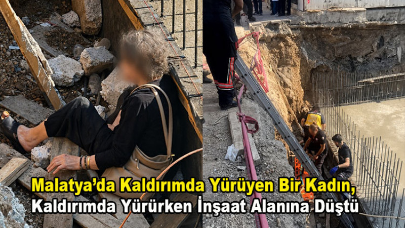 Malatya'da Şantiye Alanlarında Yaya Güvenliği Hiçe Sayılıyor