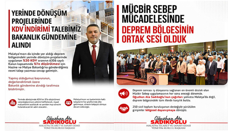 Saıkoğlu;  KDV İndirimi Talebi Bakanlığın Gündemine Alındı