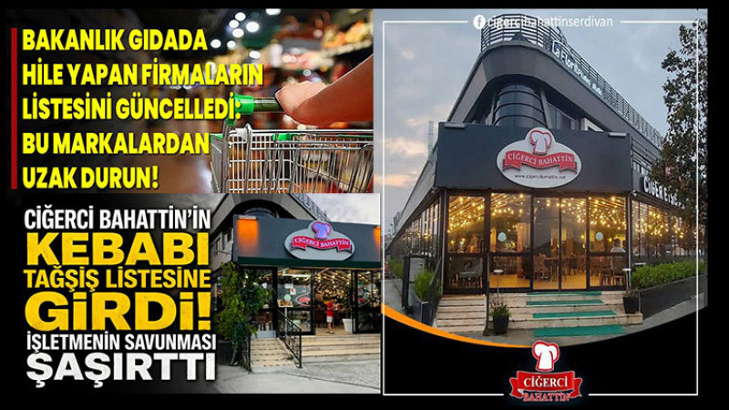 Ünlü Ciğerci Bahattin Bakanlığın Tağşiş Listesine Girdi