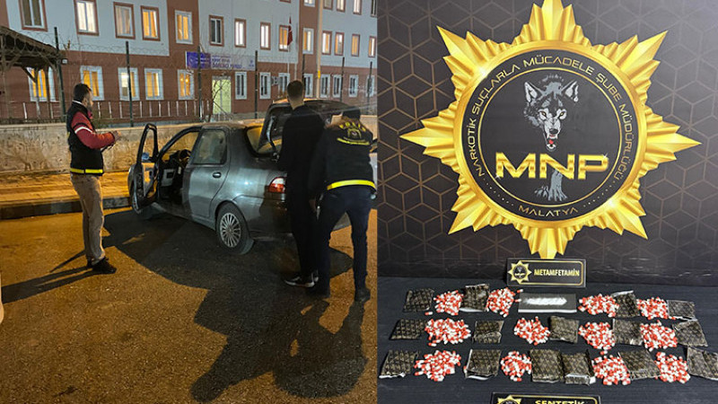 Malatya’da Zehir Tacirlerine Darbe: 8 Kişi Tutuklandı