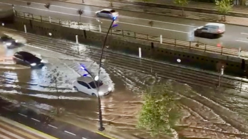 Malatya Genelinde Sağanak Yağış, Hayatı Olumsuz Etkiledi
