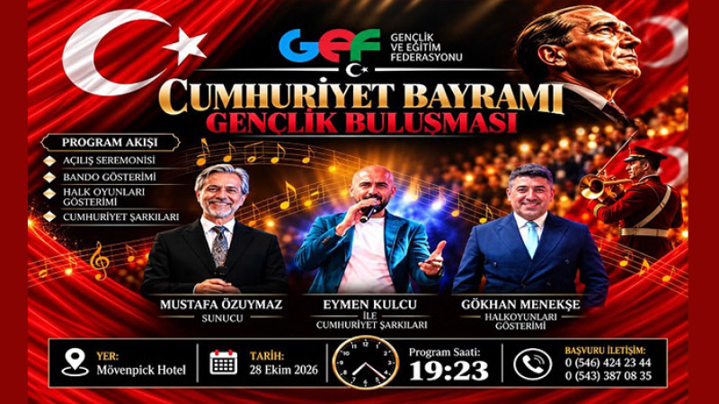 Malatya’da Cumhuriyet Bayramı’na Özel Gençlik Buluşması