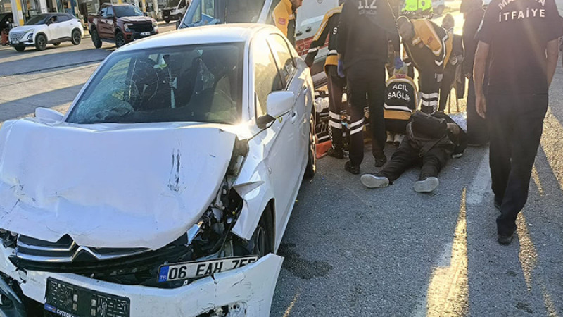  Akçadağ Yol Ayrımı Mevkiinde Trafik Kazası: 6 Yaralı